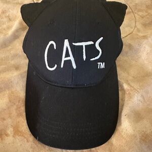 Chic Black Cats Musical Ear Baseball Hat